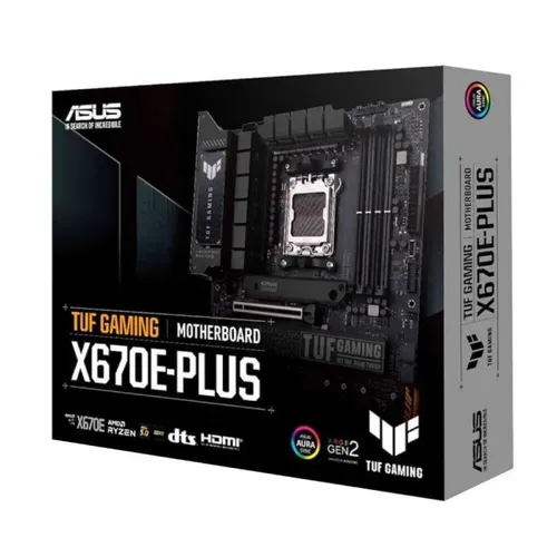 Placa Me Asus Tuf Gaming X670e-Plus Am5 Ddr5 Atx - 90mb1bj0-C1bay0